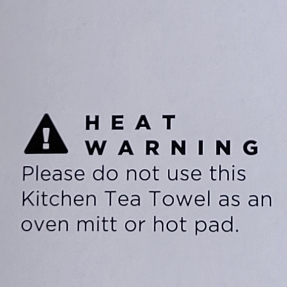 Haven QUICK DRY White Floral Green Tea Towels set of 2 - Picture 6 of 12